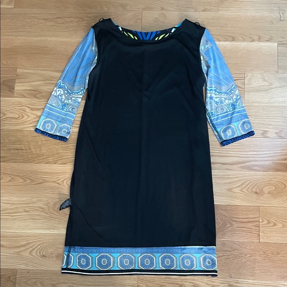 Ronnie Nicole Stained Glass Sheath Dress - SZ 14 - Picture 5 of 7